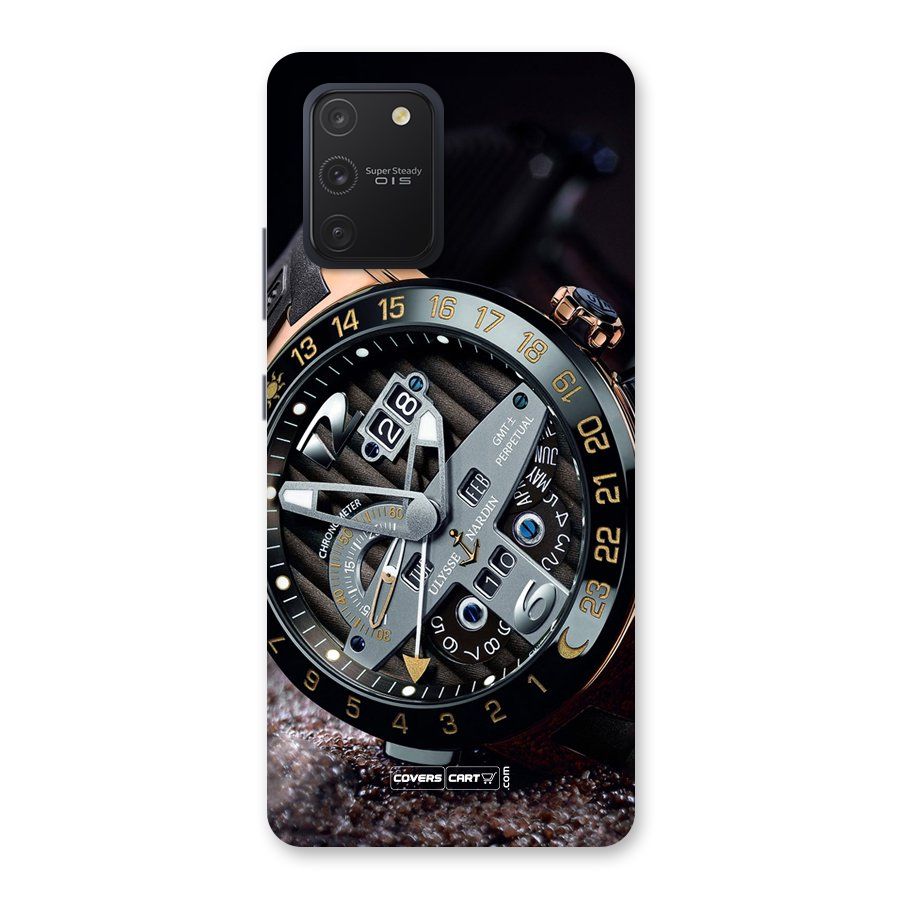 Designer Stylish Watch Back Case for Galaxy S10 Lite