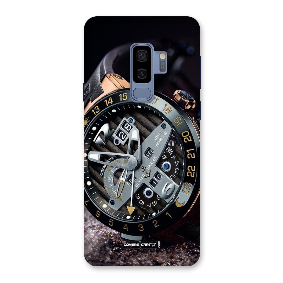 Designer Stylish Watch Back Case for Galaxy S9 Plus
