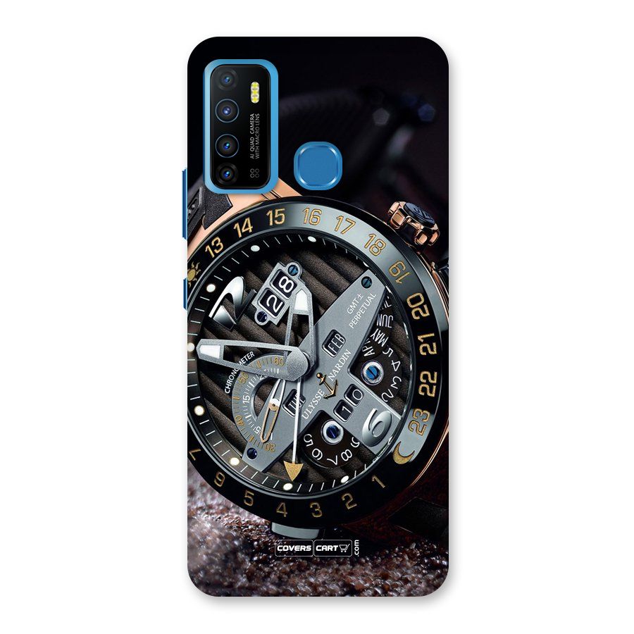 Designer Stylish Watch Back Case for Infinix Hot 9