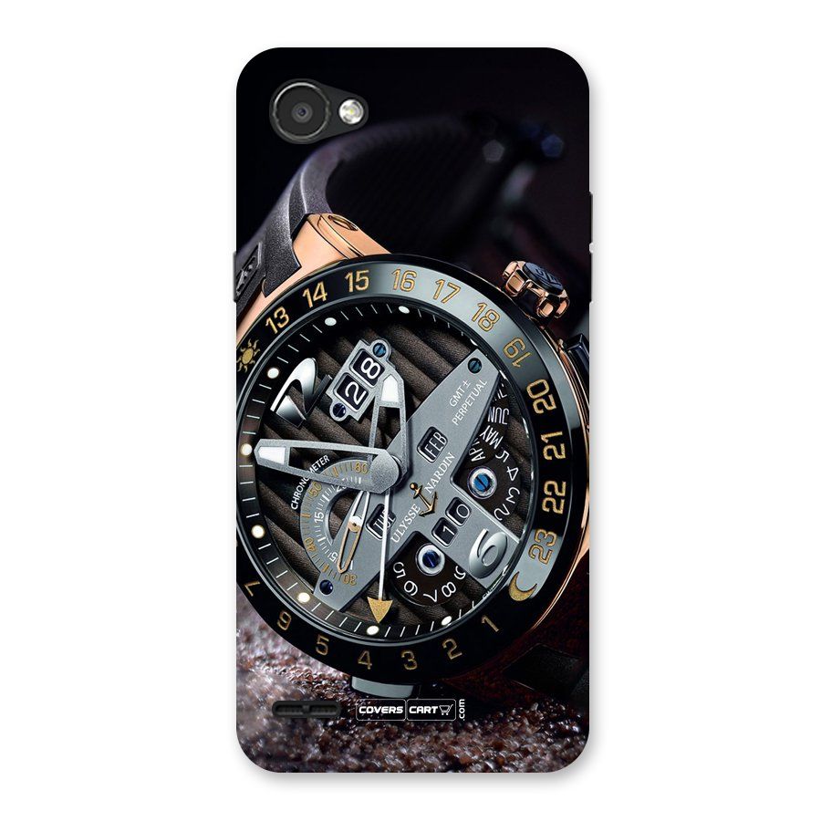 Designer Stylish Watch Back Case for LG Q6