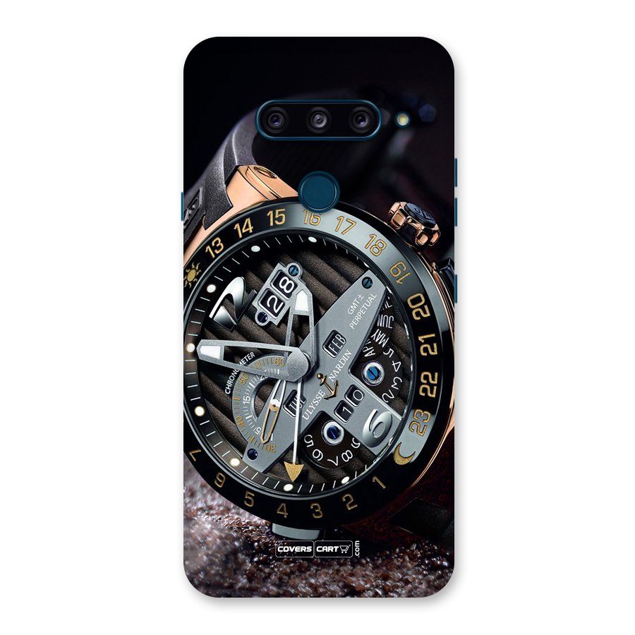 Designer Stylish Watch Back Case for LG  V40 ThinQ