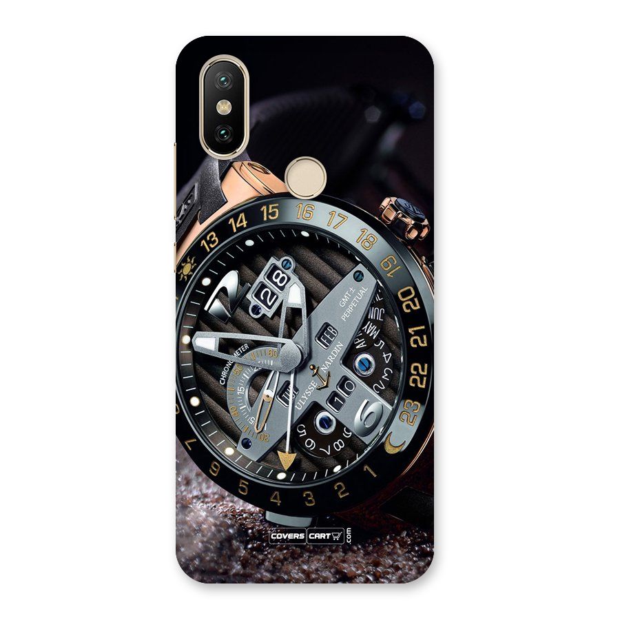 Designer Stylish Watch Back Case for Mi A2