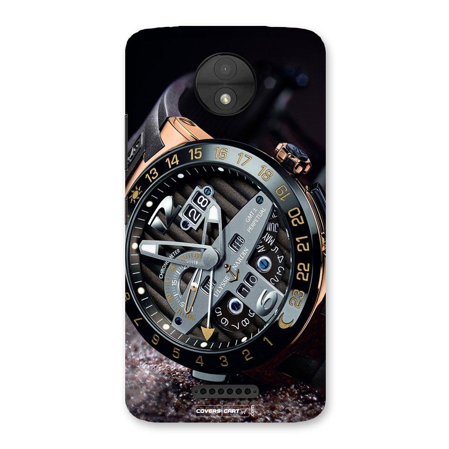 Designer Stylish Watch Back Case for Moto C