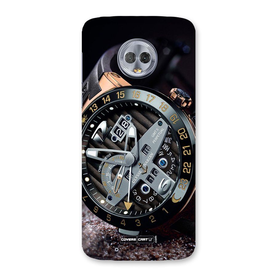 Designer Stylish Watch Back Case for Moto G6