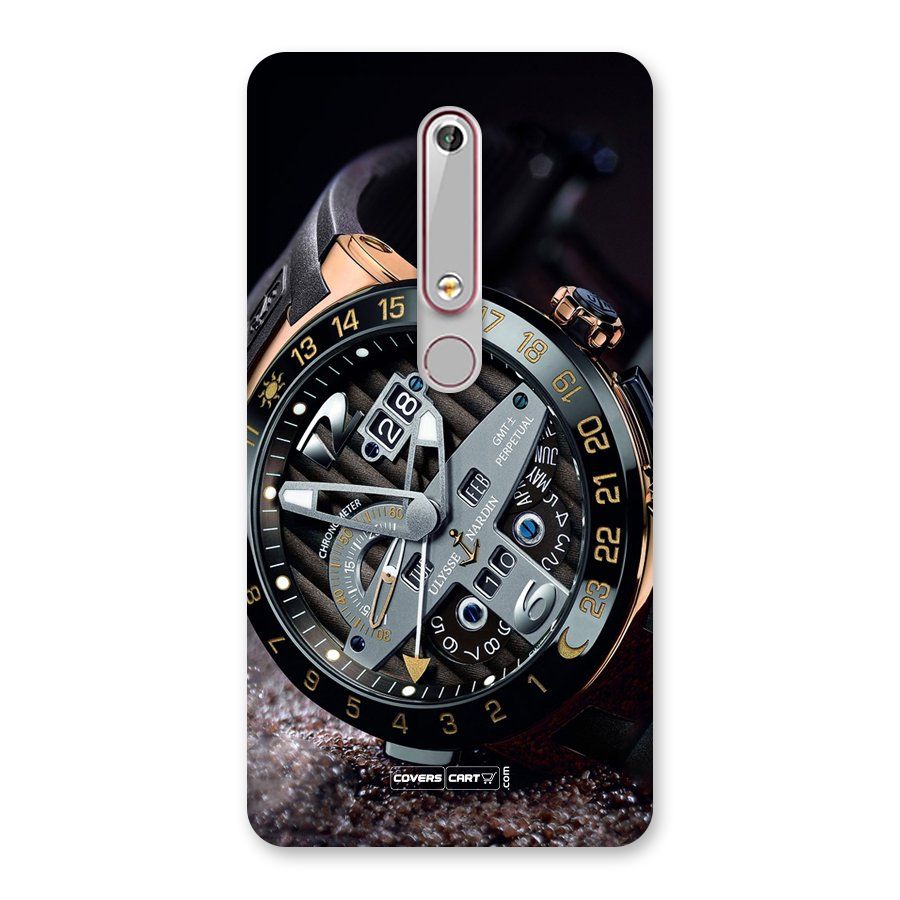 Designer Stylish Watch Back Case for Nokia 6.1
