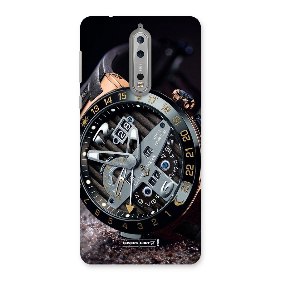 Designer Stylish Watch Back Case for Nokia 8