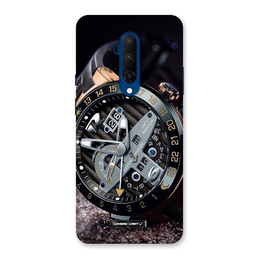 Designer Stylish Watch Back Case for OnePlus 7T Pro