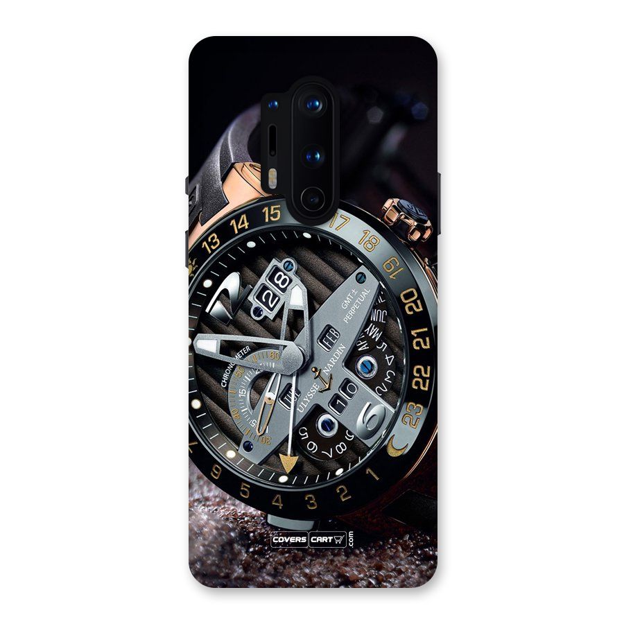 Designer Stylish Watch Back Case for OnePlus 8 Pro