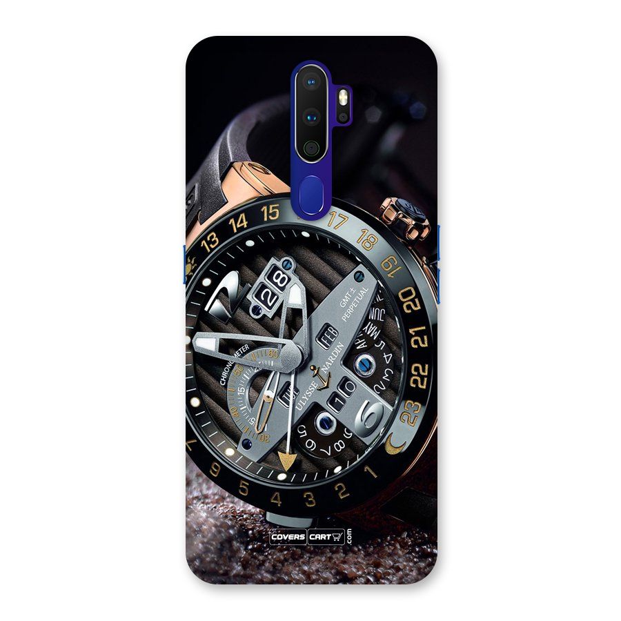 Designer Stylish Watch Back Case for Oppo A9 (2020)