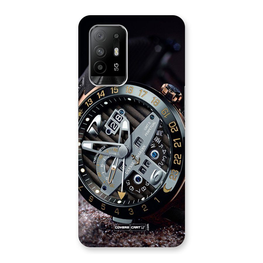 Designer Stylish Watch Back Case for Oppo F19 Pro Plus 5G