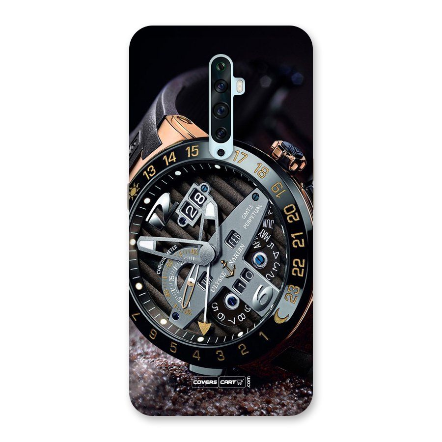Designer Stylish Watch Back Case for Oppo Reno2 F
