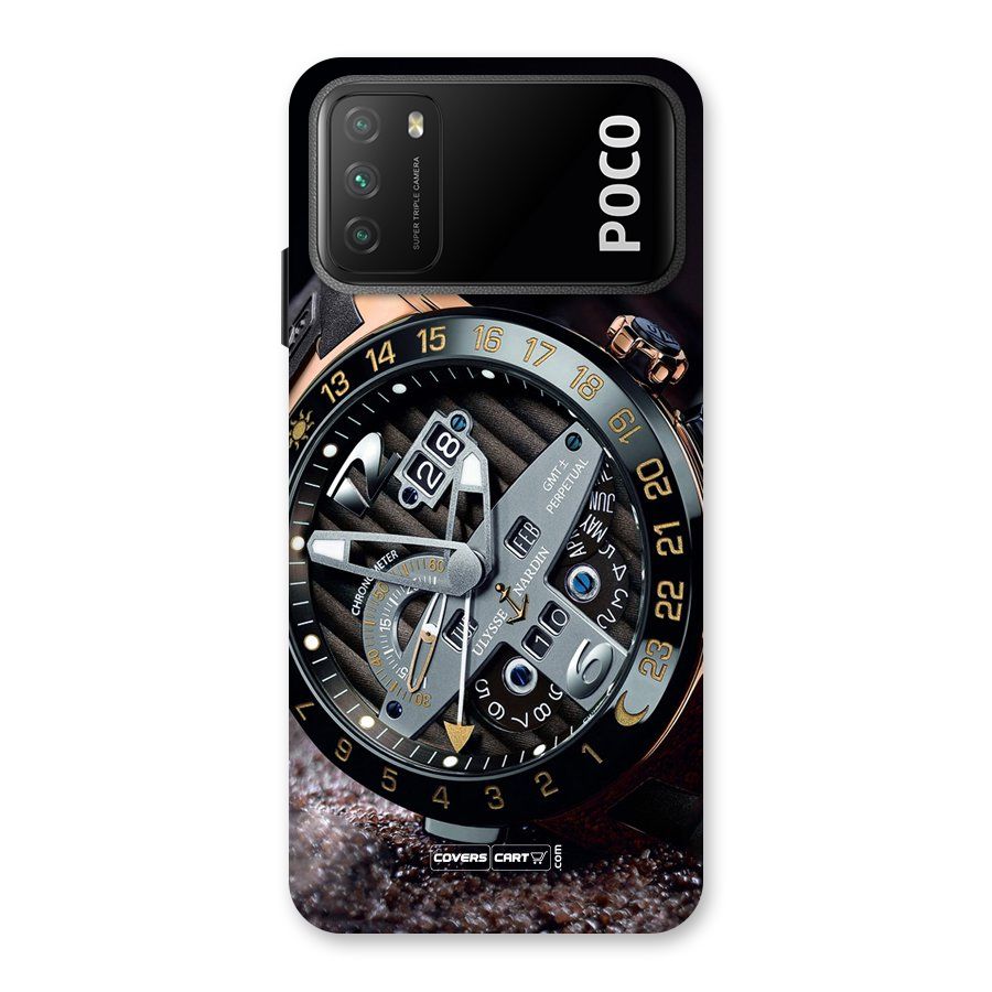 Designer Stylish Watch Back Case for Poco M3
