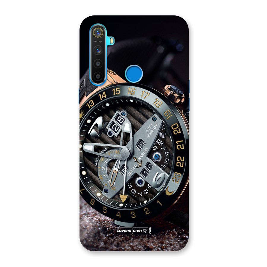 Designer Stylish Watch Back Case for Realme 5s