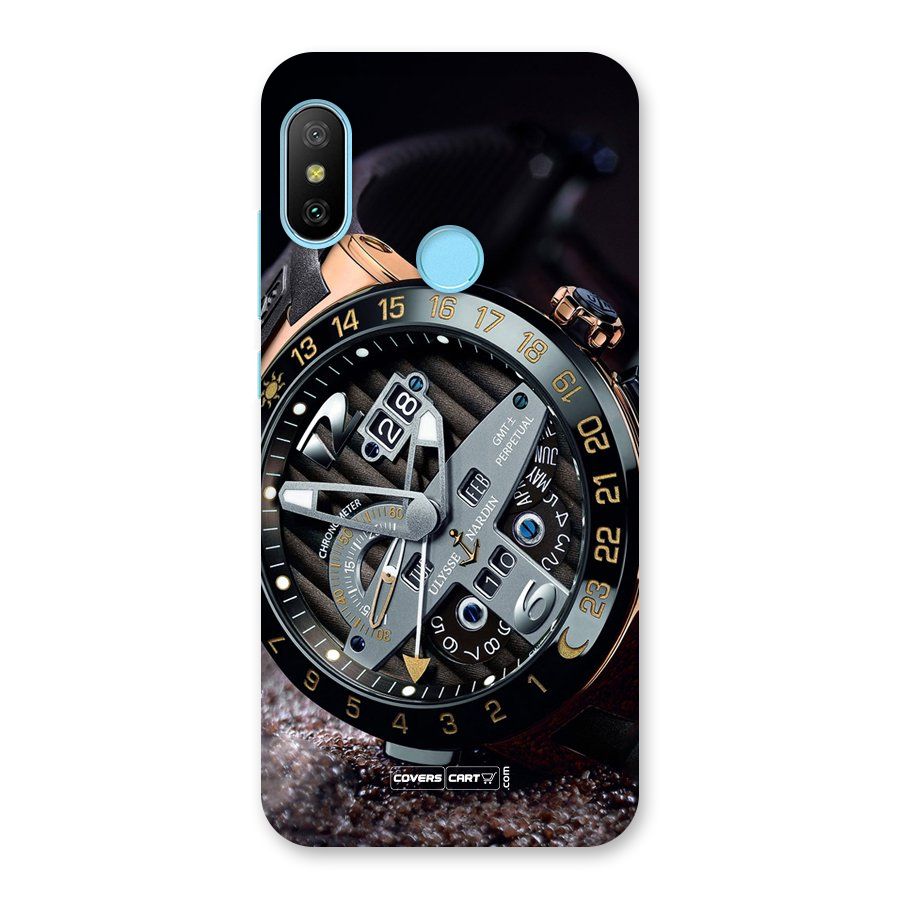 Designer Stylish Watch Back Case for Redmi 6 Pro
