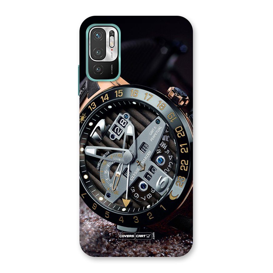 Designer Stylish Watch Back Case for Redmi Note 10T 5G
