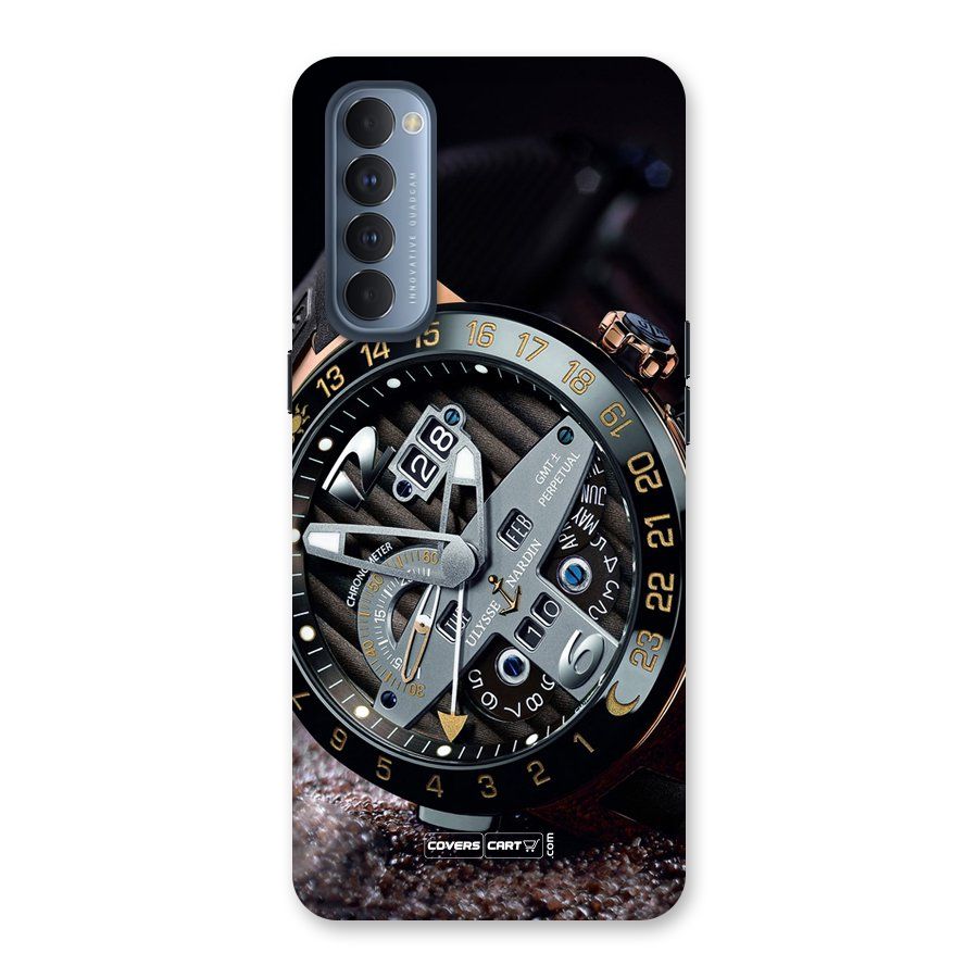 Designer Stylish Watch Back Case for Reno4 Pro