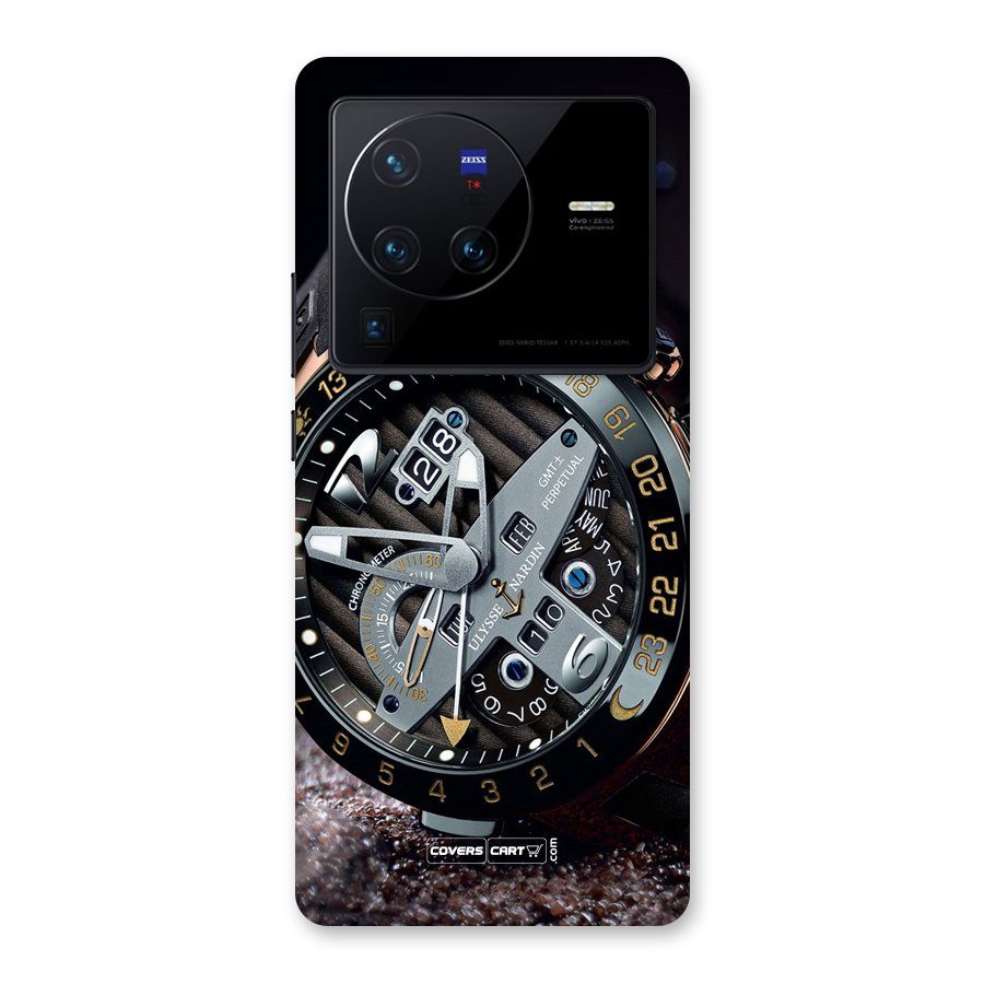 Designer Stylish Watch Back Case for Vivo X80 Pro