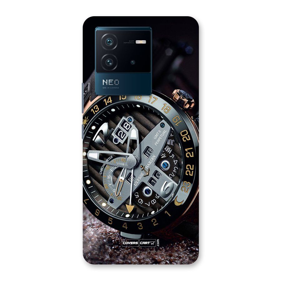 Designer Stylish Watch Back Case for Vivo iQOO Neo 6 5G