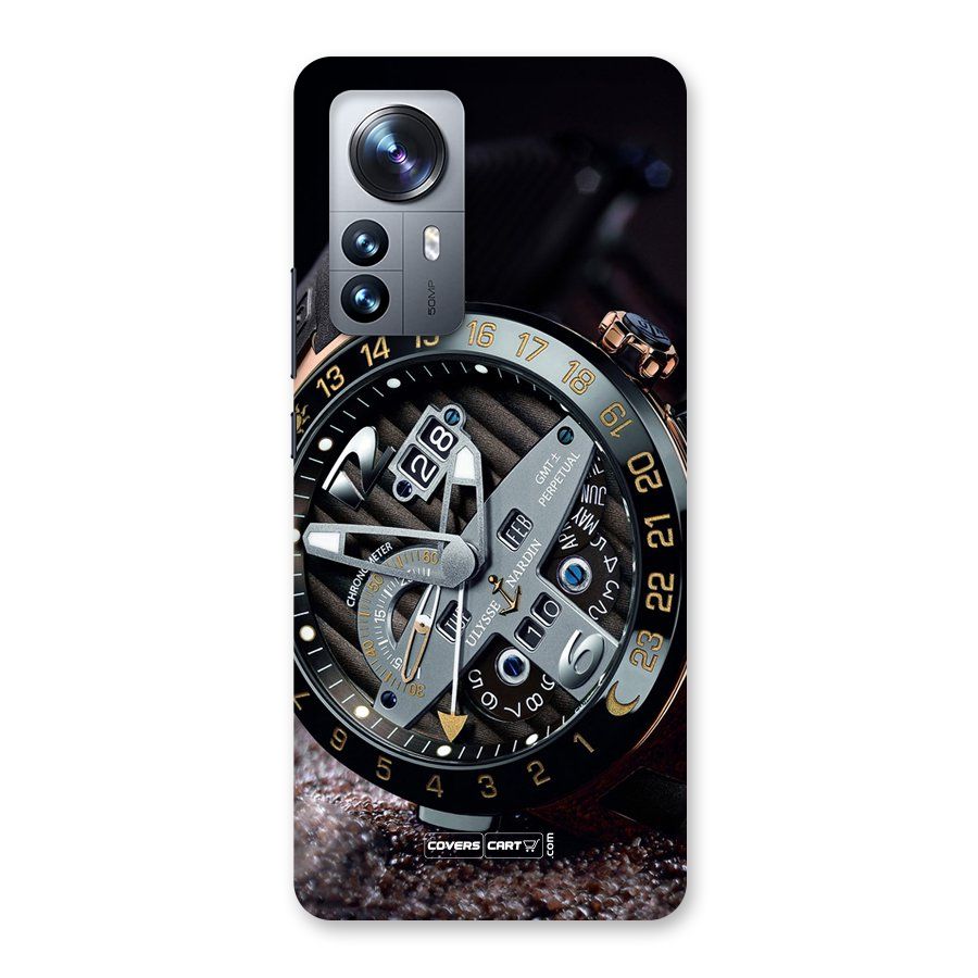 Designer Stylish Watch Back Case for Xiaomi 12 Pro