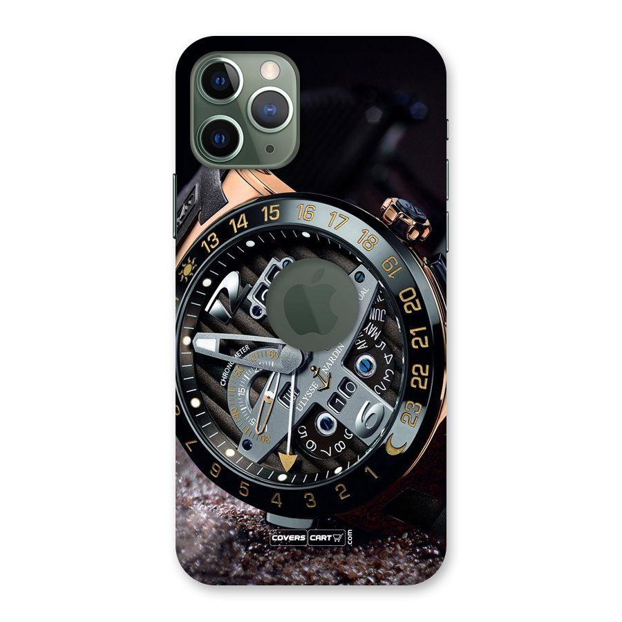 Designer Stylish Watch Back Case for iPhone 11 Pro Logo  Cut