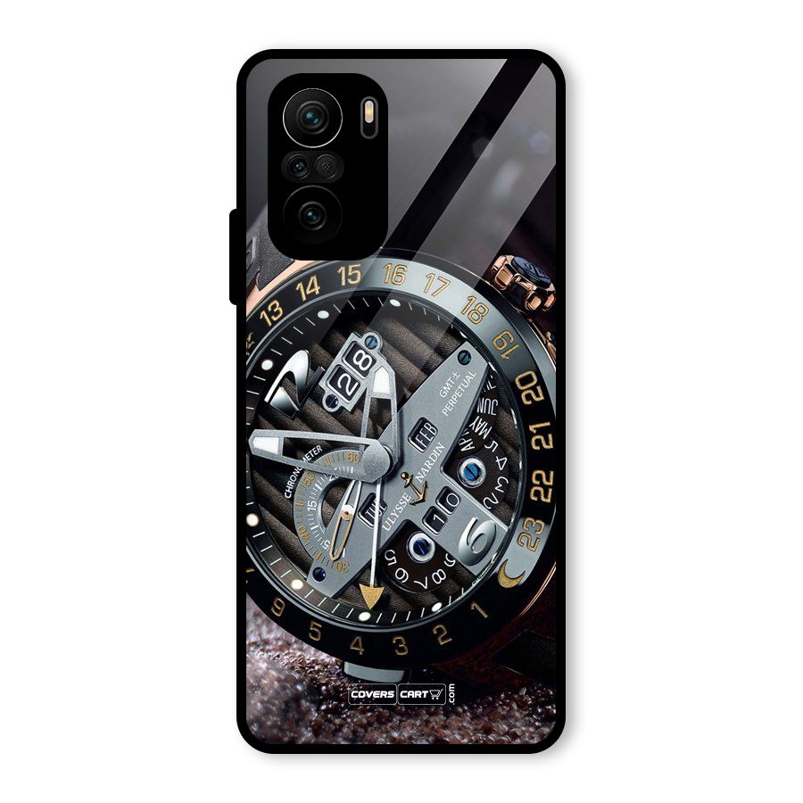 Designer Stylish Watch Glass Back Case for Mi 11x