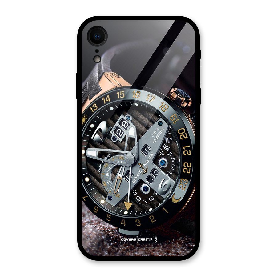 Designer Stylish Watch Glass Back Case for XR