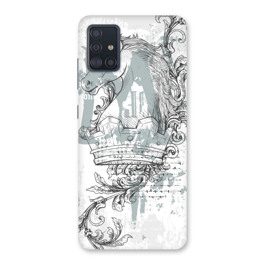 Designous Vintage Back Case for Galaxy A51