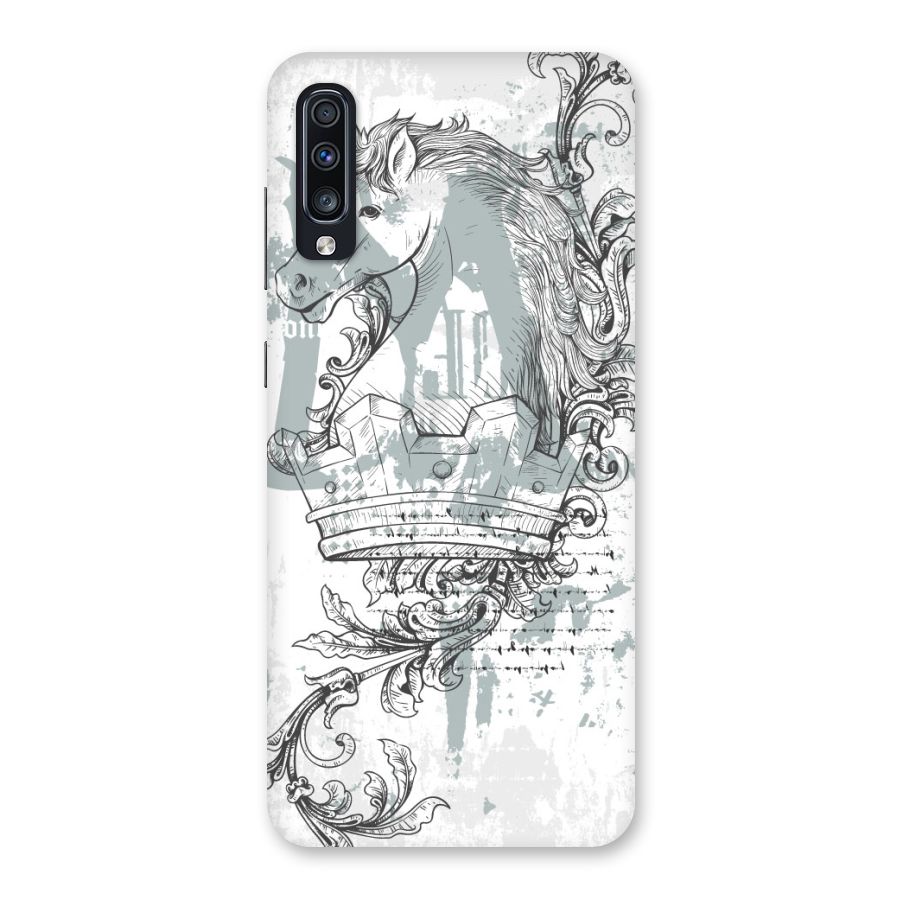 Designous Vintage Back Case for Galaxy A70