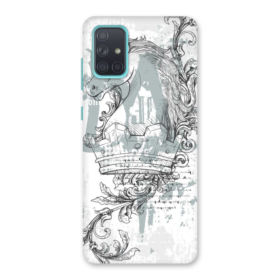 Designous Vintage Back Case for Galaxy A71