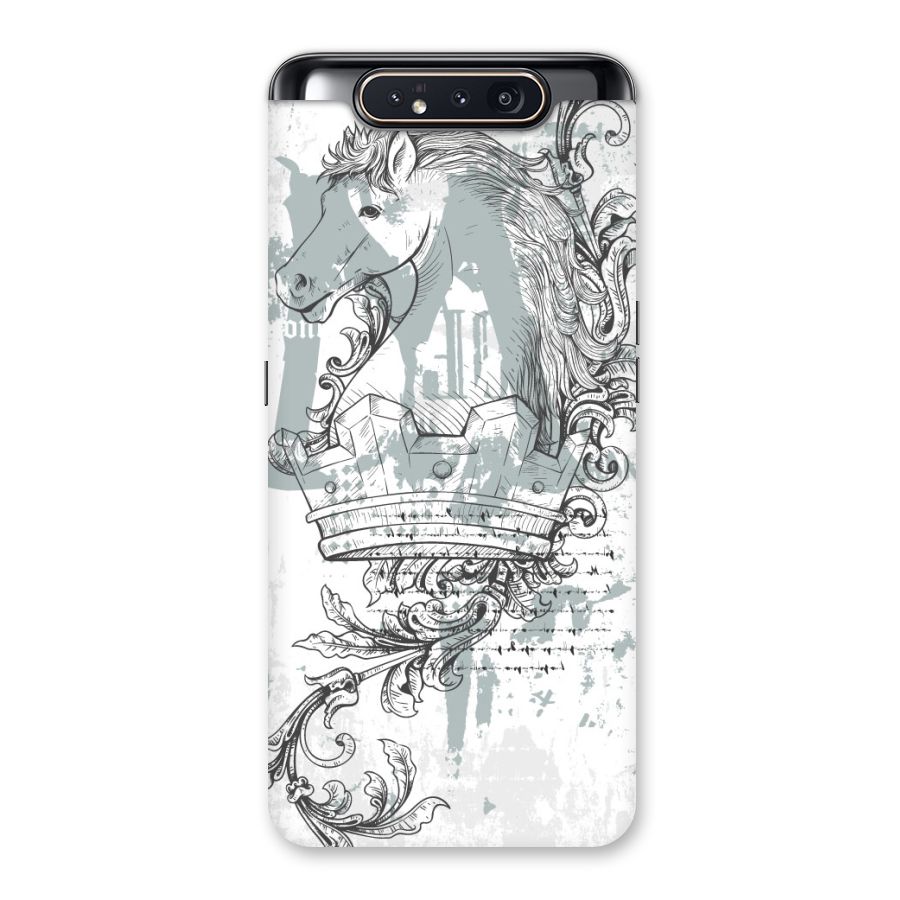 Designous Vintage Back Case for Galaxy A80