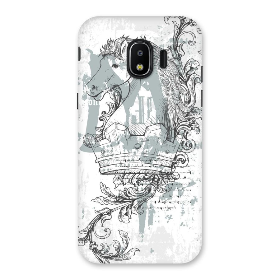 Designous Vintage Back Case for Galaxy J2 Pro 2018