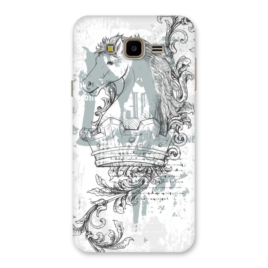 Designous Vintage Back Case for Galaxy J7 Nxt