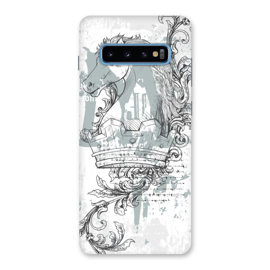 Designous Vintage Back Case for Galaxy S10 Plus