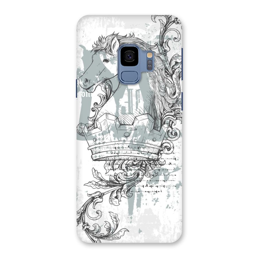 Designous Vintage Back Case for Galaxy S9