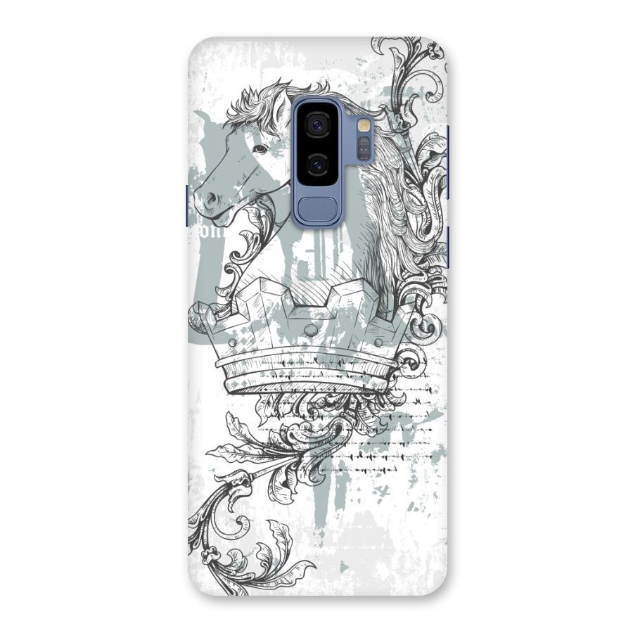 Designous Vintage Back Case for Galaxy S9 Plus