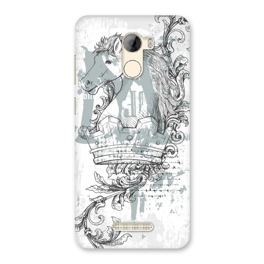 Designous Vintage Back Case for Gionee A1 LIte