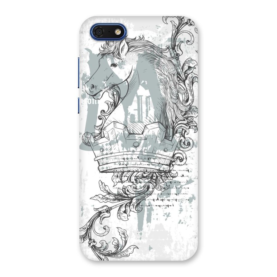 Designous Vintage Back Case for Honor 7s