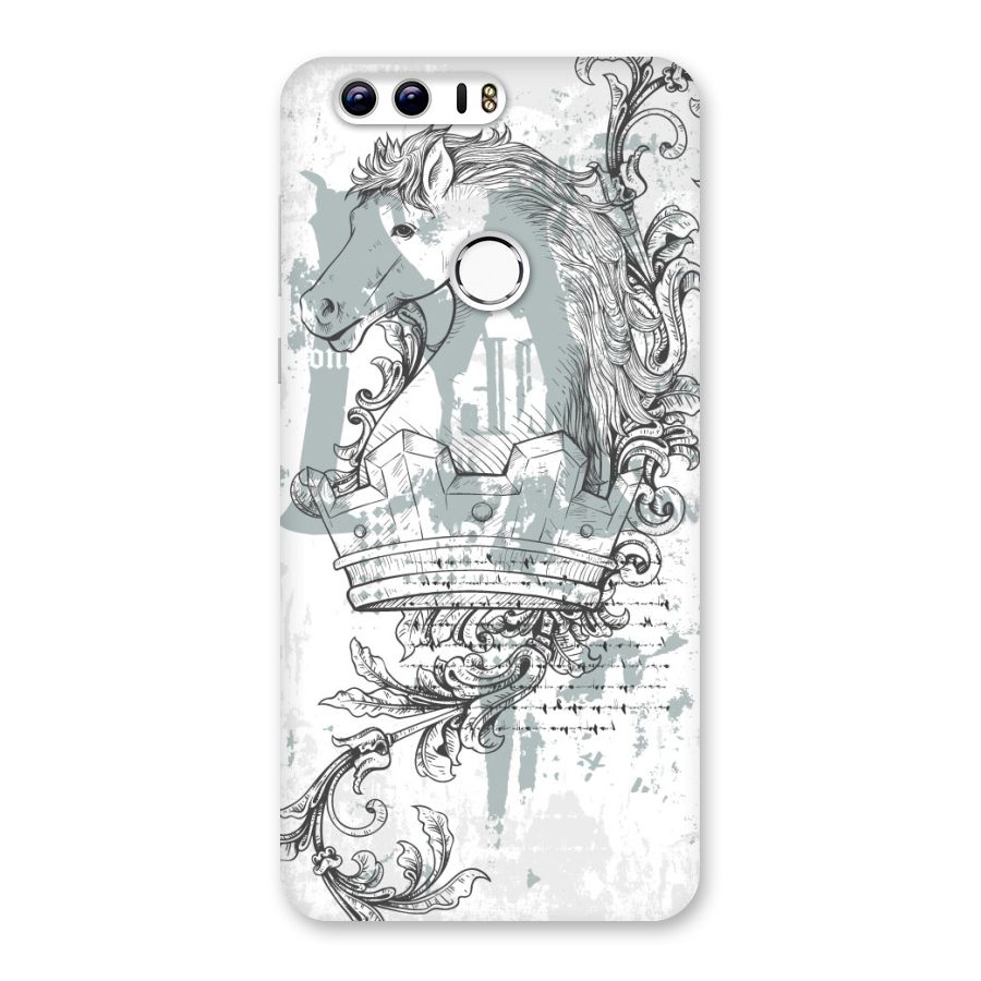 Designous Vintage Back Case for Honor 8