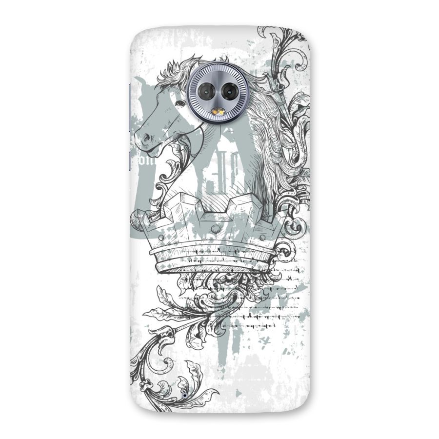 Designous Vintage Back Case for Moto G6
