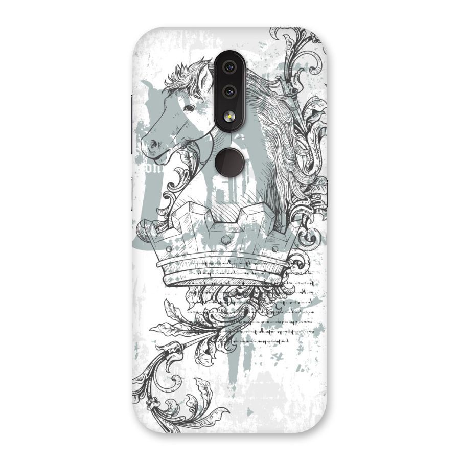 Designous Vintage Back Case for Nokia 4.2