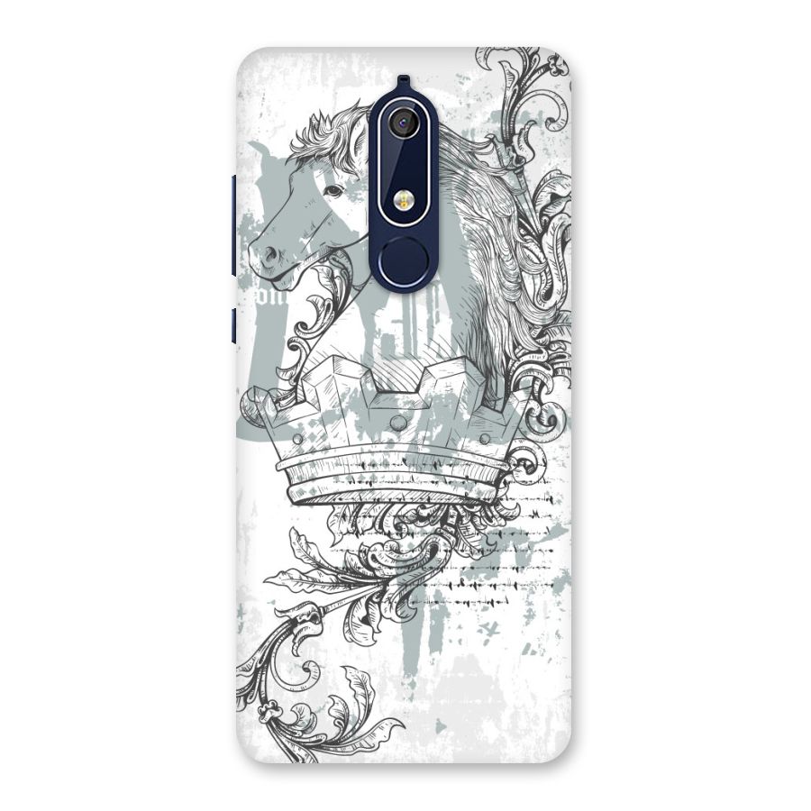 Designous Vintage Back Case for Nokia 5.1