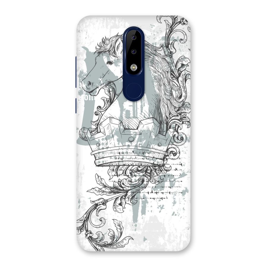 Designous Vintage Back Case for Nokia 5.1 Plus
