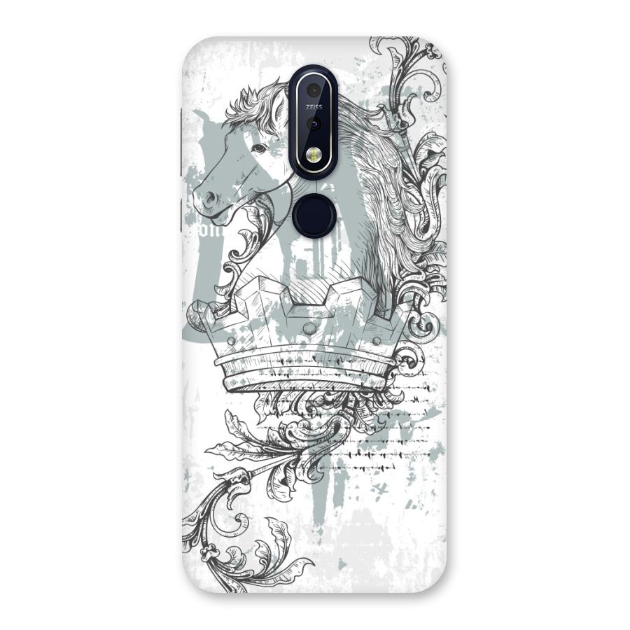 Designous Vintage Back Case for Nokia 7.1