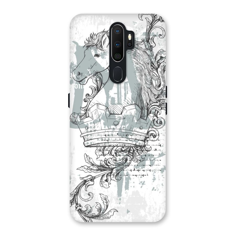 Designous Vintage Back Case for Oppo A5 (2020)