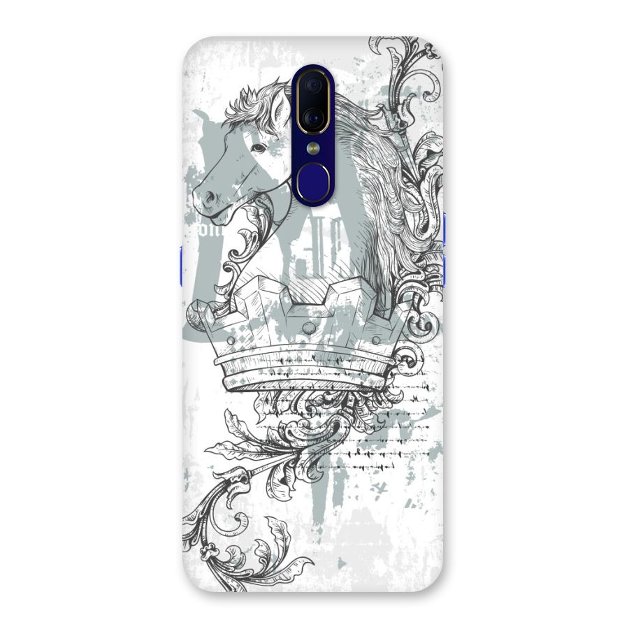 Designous Vintage Back Case for Oppo A9