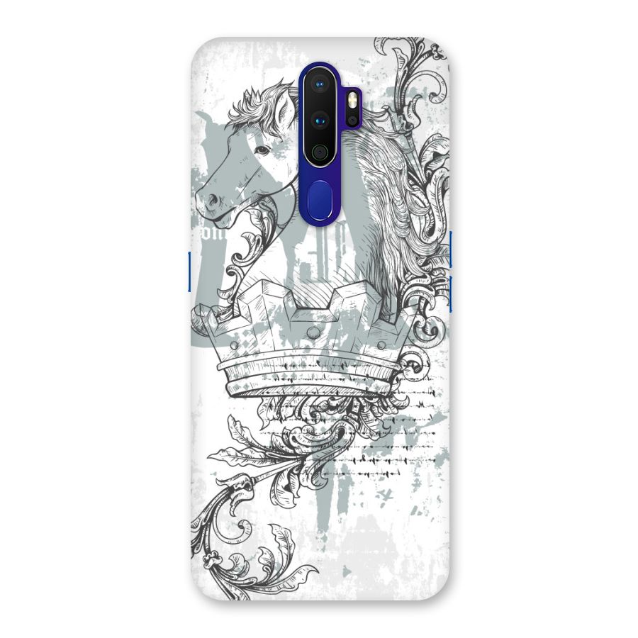 Designous Vintage Back Case for Oppo A9 (2020)