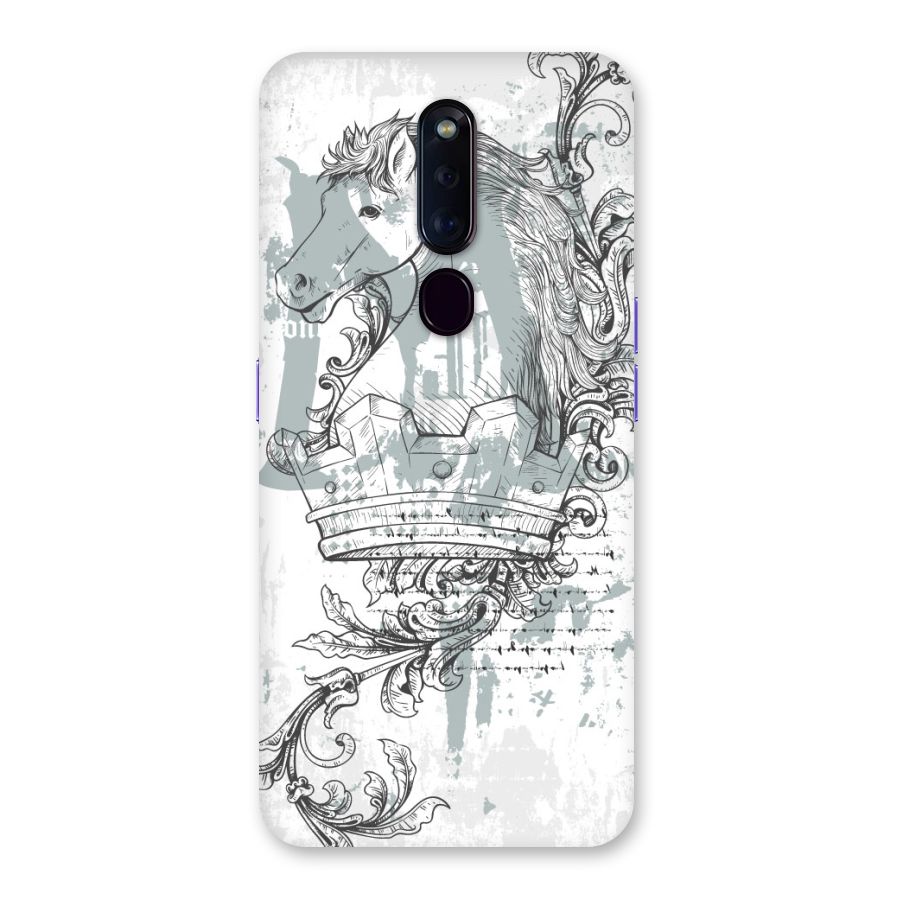 Designous Vintage Back Case for Oppo F11 Pro