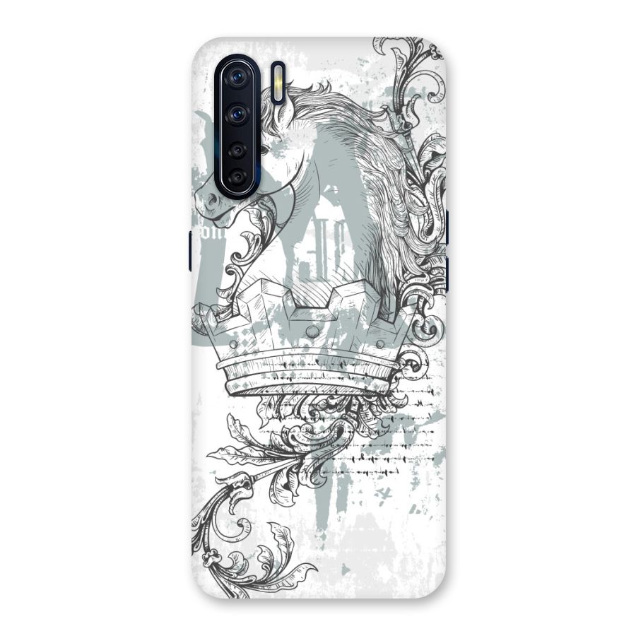 Designous Vintage Back Case for Oppo F15