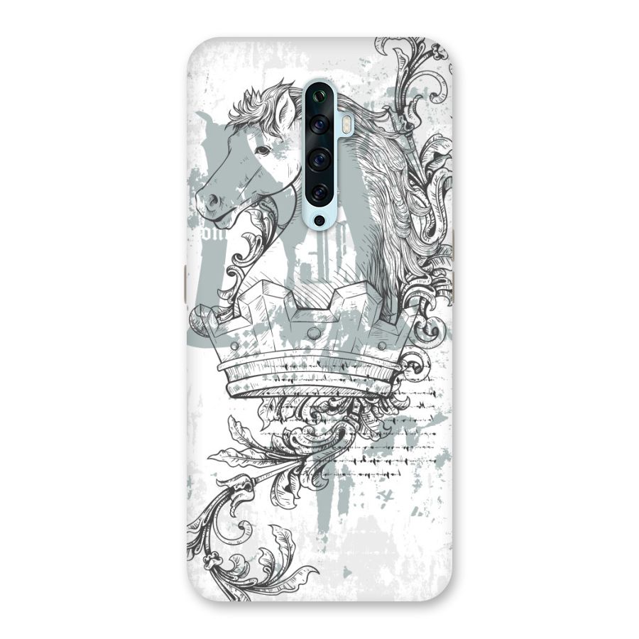 Designous Vintage Back Case for Oppo Reno2 Z