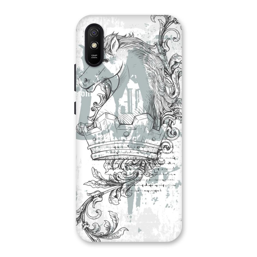 Designous Vintage Back Case for Redmi 9i